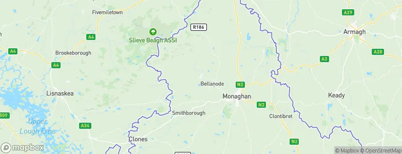 Scotstown, Ireland Map