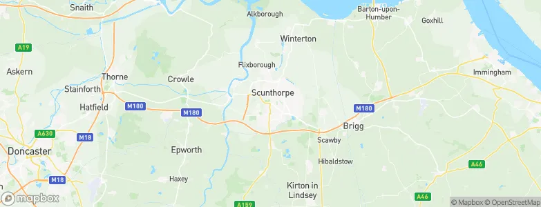 Scunthorpe, United Kingdom Map