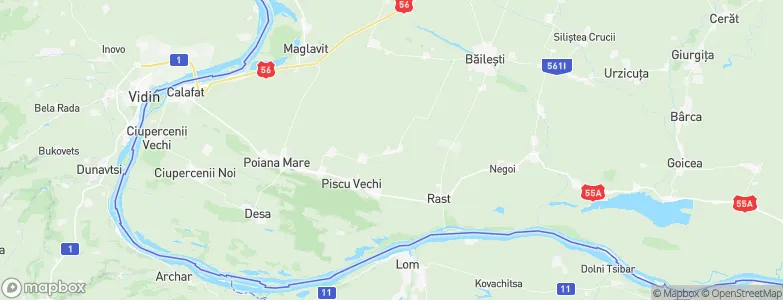 Seaca de Câmp, Romania Map