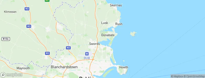 Seafield, Ireland Map