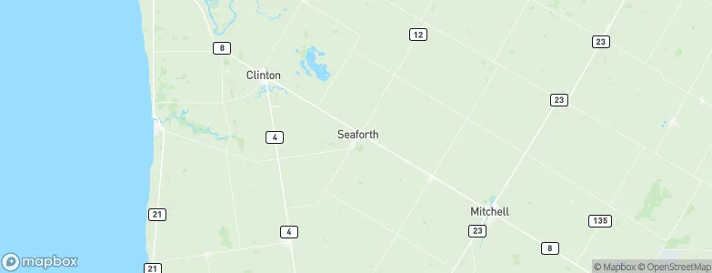 Seaforth, Canada Map