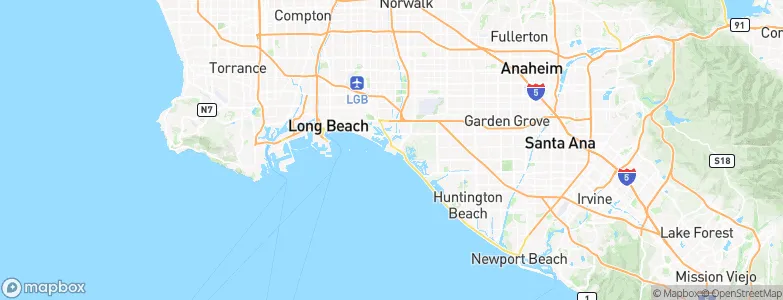 Seal Beach, United States Map