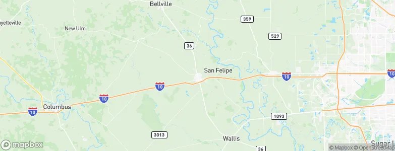 Sealy, United States Map