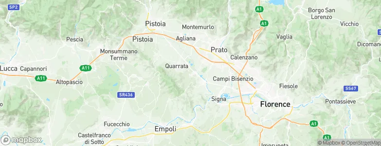 Seano, Italy Map