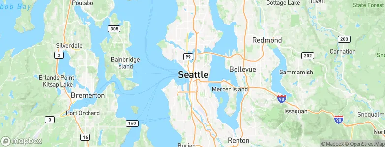 Seattle, United States Map