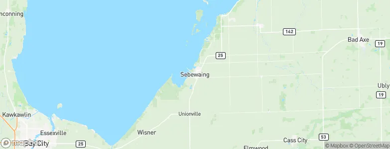 Sebewaing, United States Map