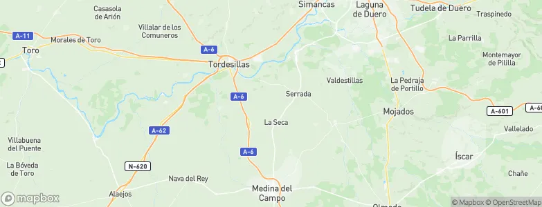 Seca, La, Spain Map