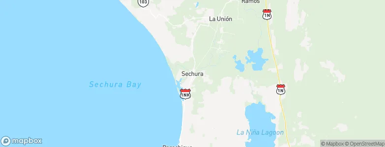 Sechura, Peru Map