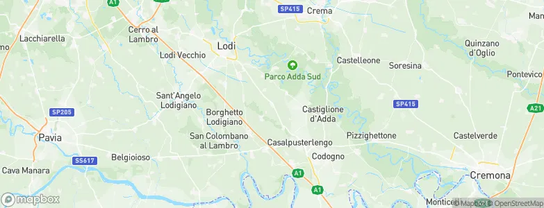 Secugnago, Italy Map