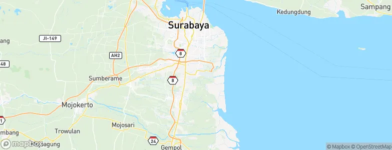 Sedatiagung, Indonesia Map