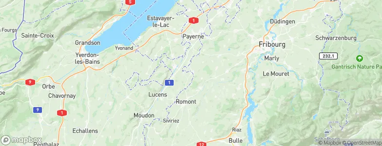 Sédeilles, Switzerland Map