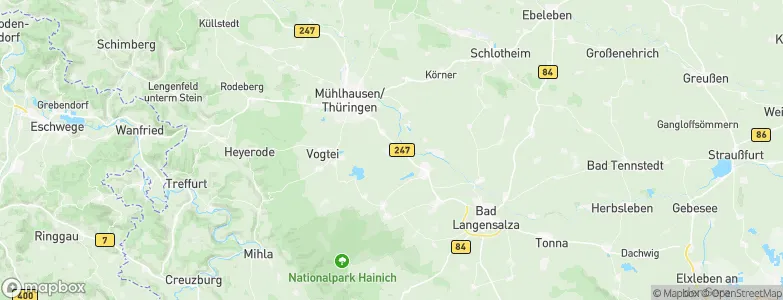 Seebach, Germany Map