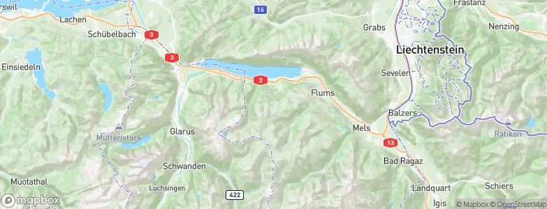 Seebenalp, Switzerland Map