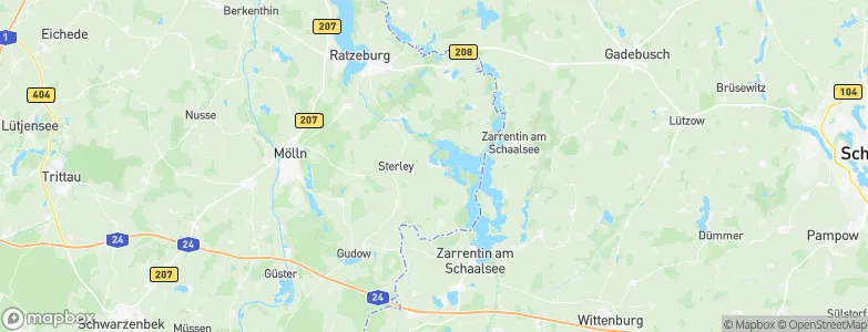 Seedorf, Germany Map