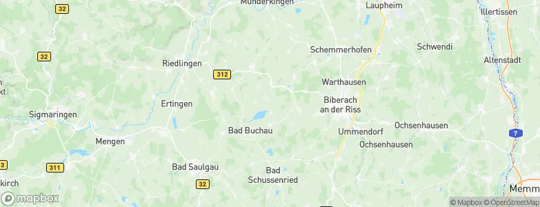 Seekirch, Germany Map