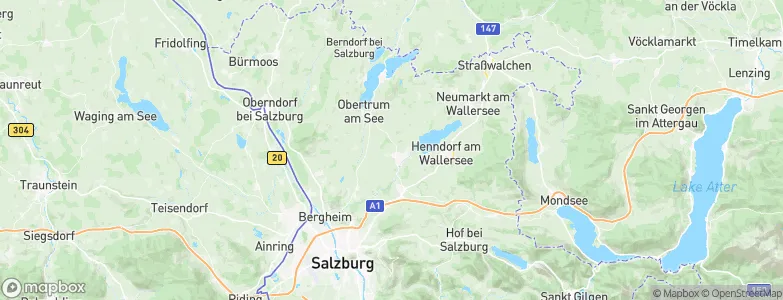 Seekirchen am Wallersee, Austria Map