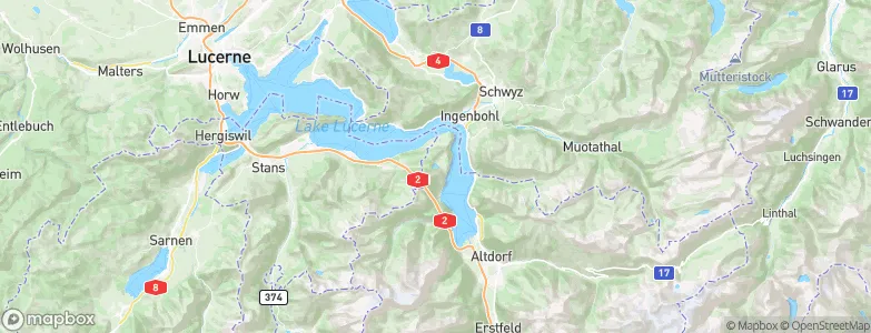 Seelisberg, Switzerland Map