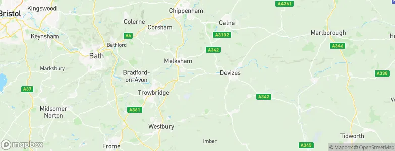 Seend, United Kingdom Map