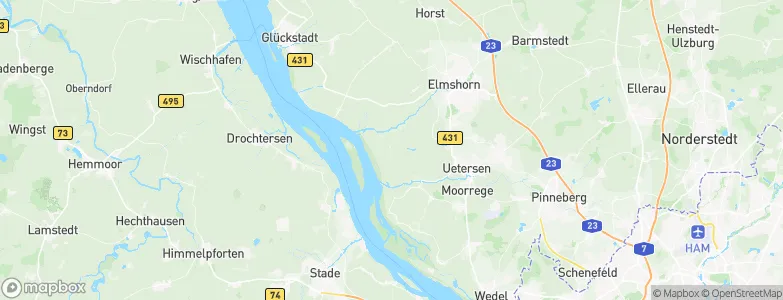 Seestermühe, Germany Map