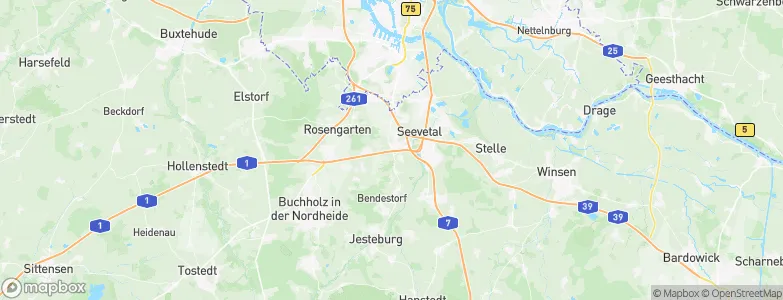 Seevetal, Germany Map