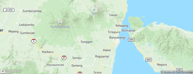 Segobang, Indonesia Map