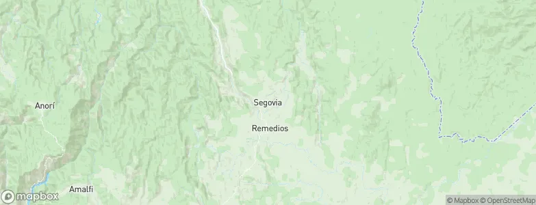 Segovia, Colombia Map