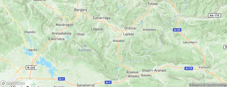 Segura, Spain Map