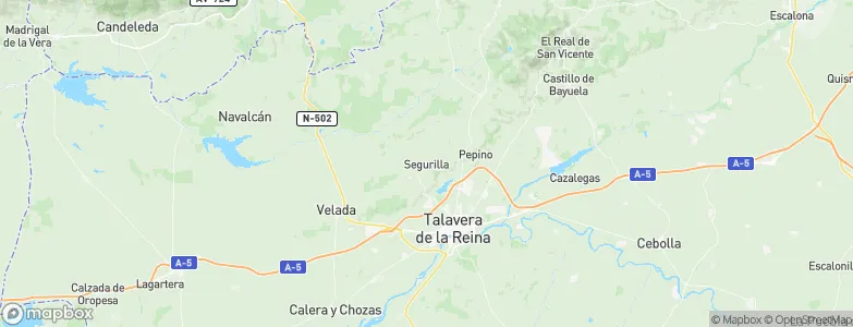 Segurilla, Spain Map