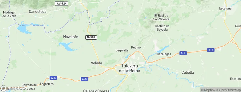 Segurilla, Spain Map