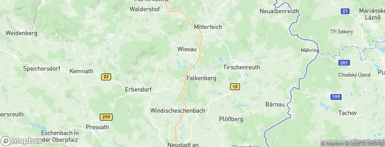 Seidlersreuth, Germany Map