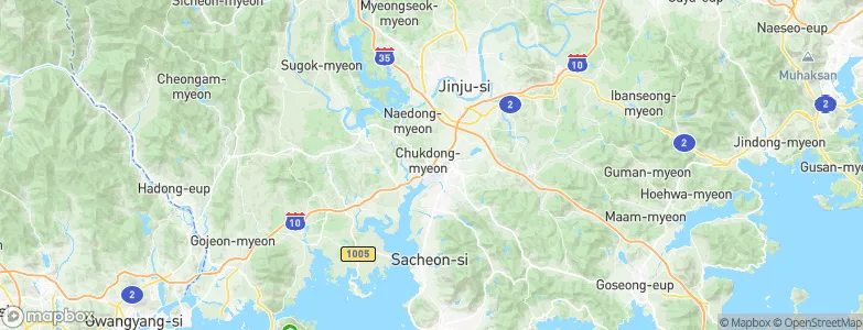 Seisan-ri, South Korea Map