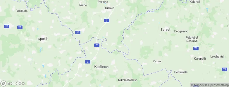 Sekulovo, Bulgaria Map