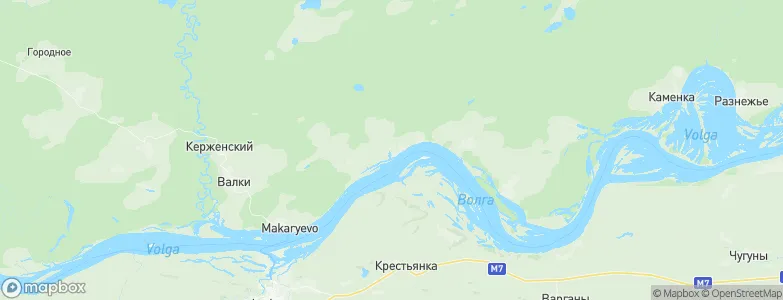 Sel'skaya Maza, Russia Map
