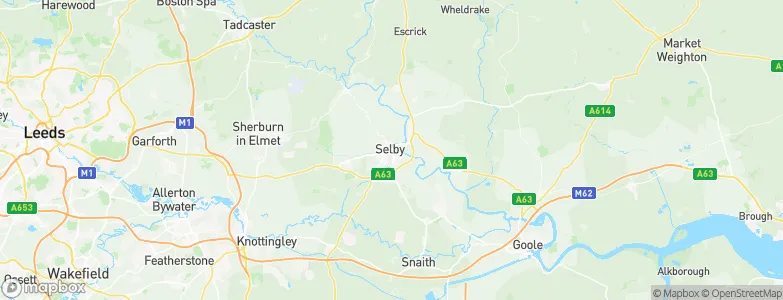 Selby, United Kingdom Map