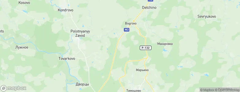 Seleveretovo, Russia Map