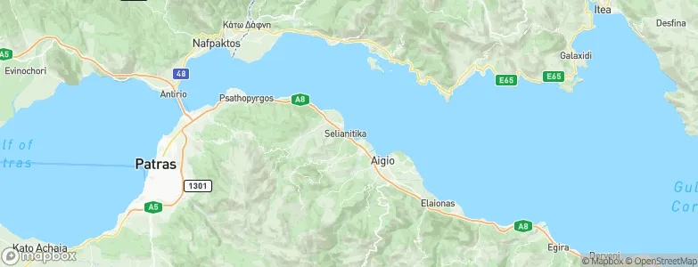 Selianitika, Greece Map
