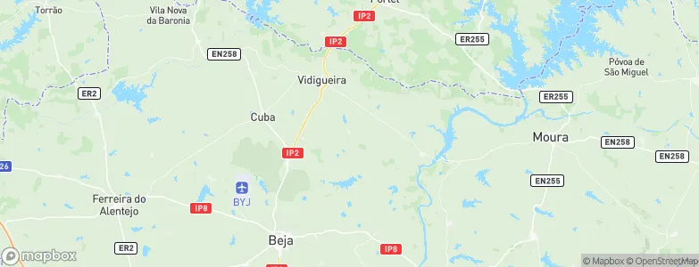 Selmes, Portugal Map