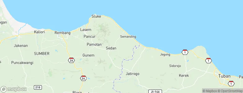 Selo, Indonesia Map