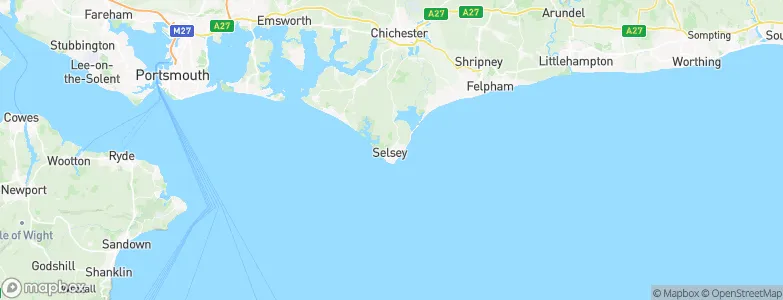 Selsey, United Kingdom Map