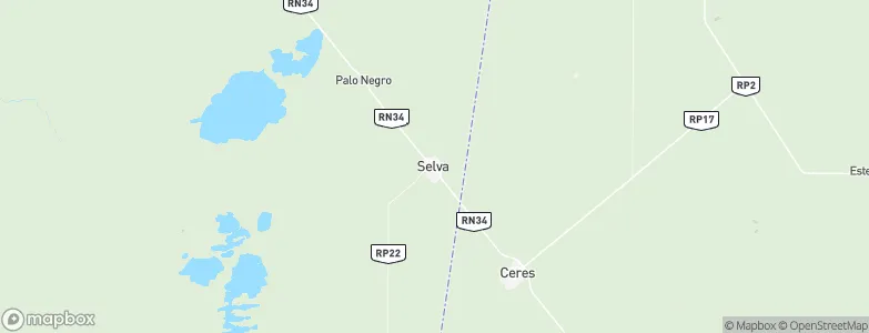 Selva, Argentina Map