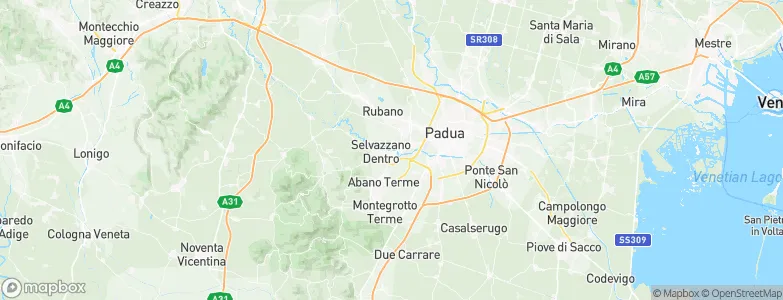 Selvazzano Dentro, Italy Map