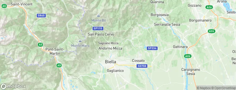 Selve Marcone, Italy Map