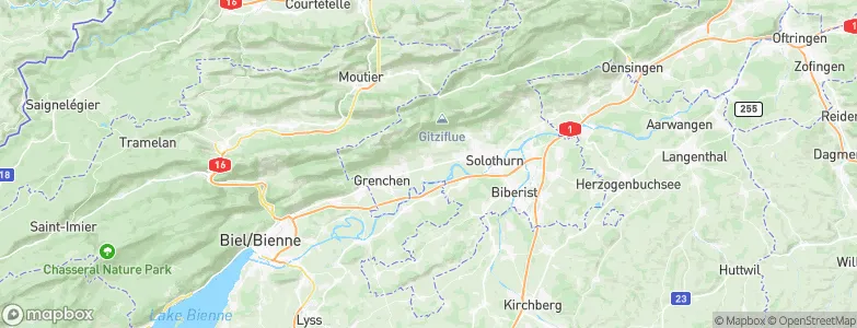 Selzach, Switzerland Map