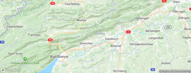 Selzach, Switzerland Map