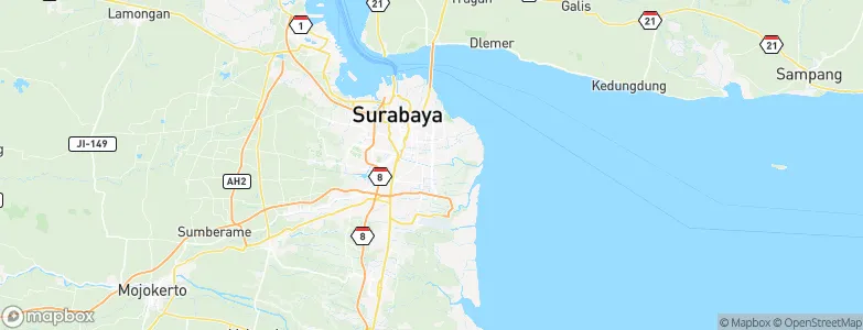 Semampir, Indonesia Map