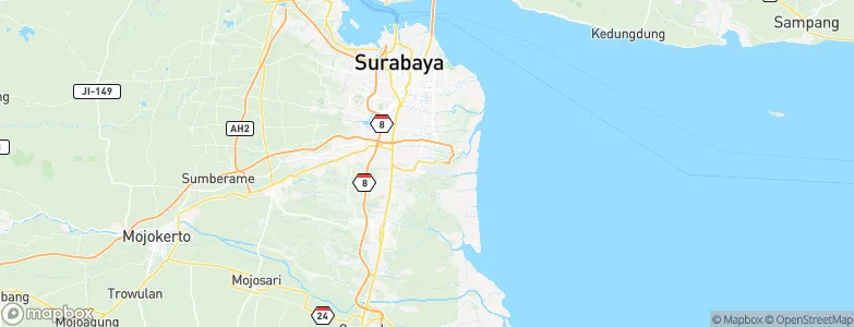 Semampirbarat, Indonesia Map
