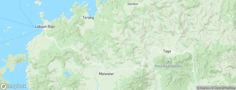 Semang, Indonesia Map