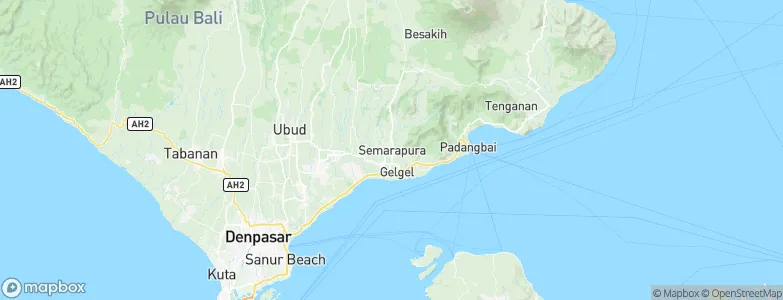 Semarapura, Indonesia Map
