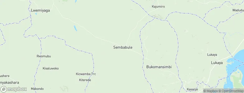 Sembabule, Uganda Map