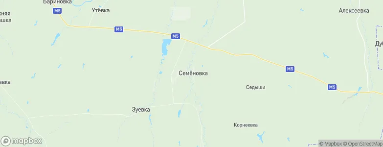 Semënovka, Russia Map
